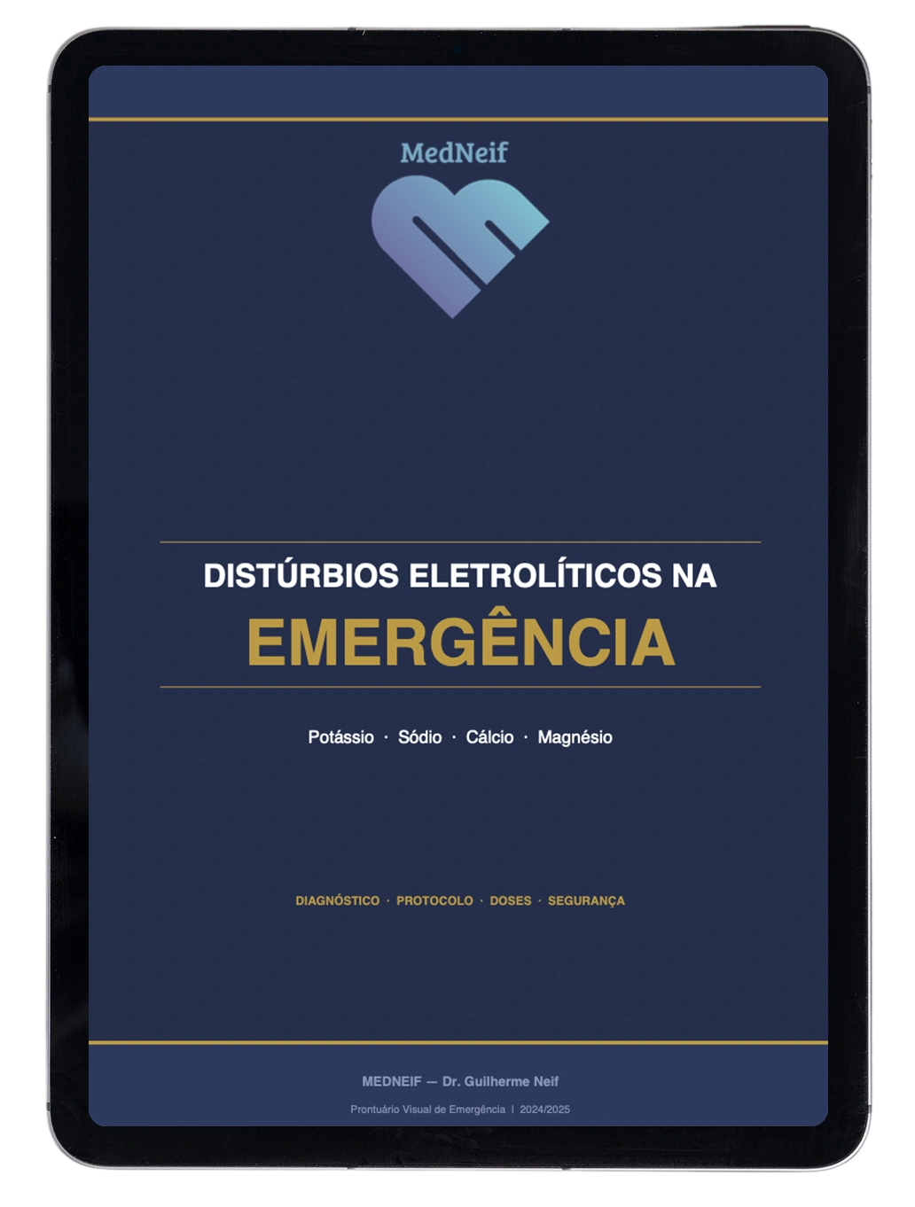 Guia de Eletrólitos na Emergência